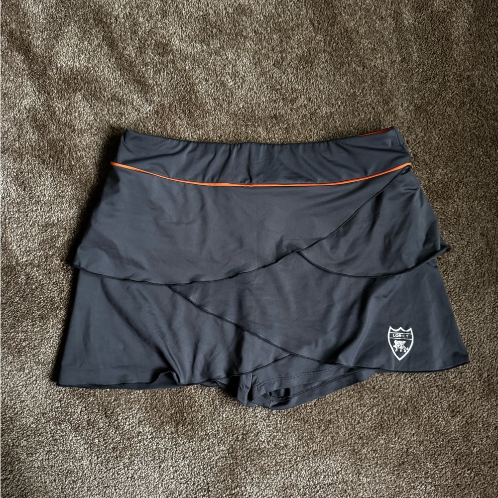 Women's Gray Athletic Skort